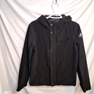 ⚡️2 For $15⚡️Youth Black Hooded Canadiana Jacket size xl